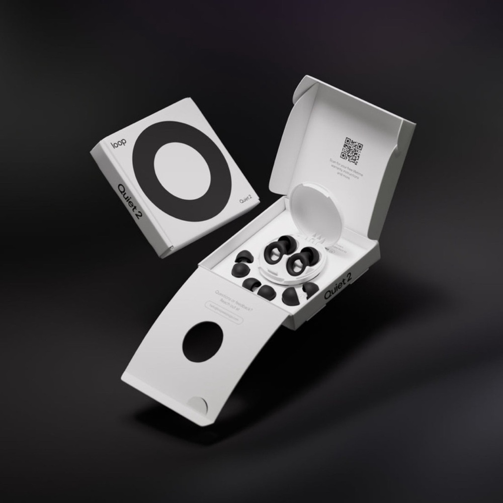 🆕 Loop Quiet 2 Earplugs in Black - Picture 2 of 11